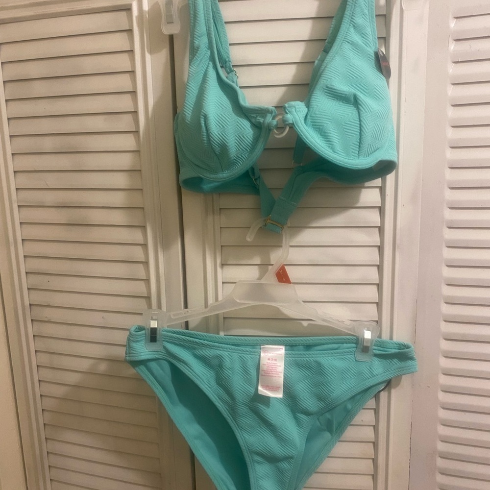 Turquoise Bikini Set